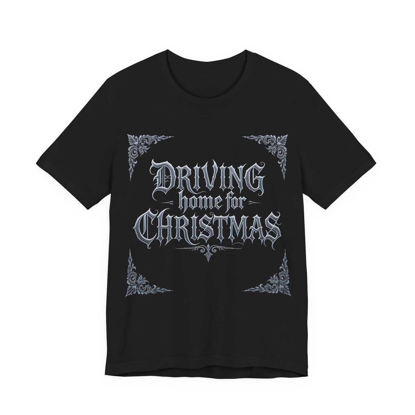 Driving Home for Christmas Tee (Dark Mode)