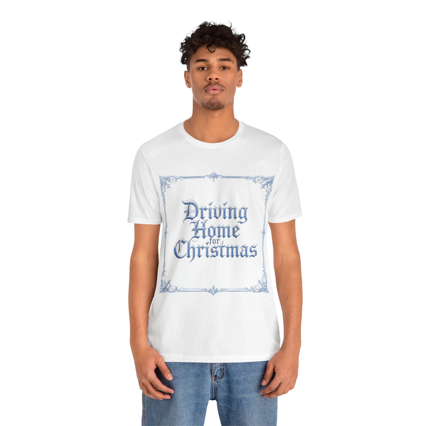 Driving Home for Christmas T-Shirt (Light Mode)
