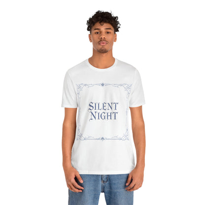 Silent Night Christmas Tee (Light Mode)