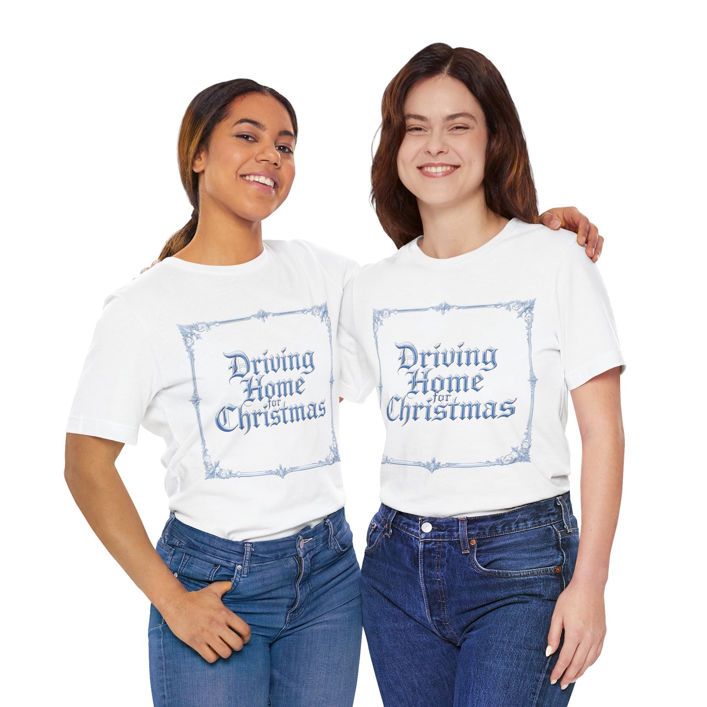Driving Home for Christmas T-Shirt (Light Mode)