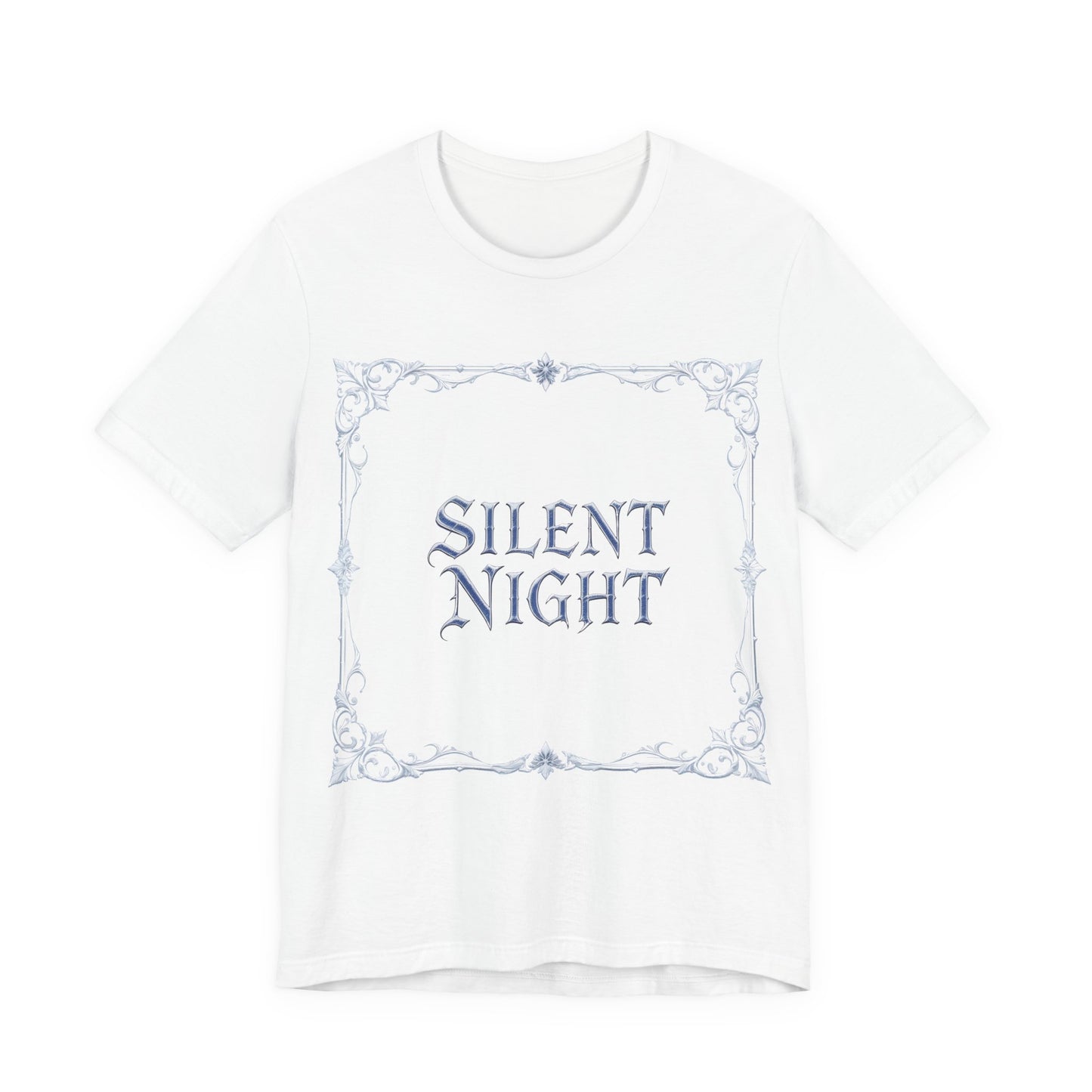 Silent Night Christmas Tee (Light Mode)