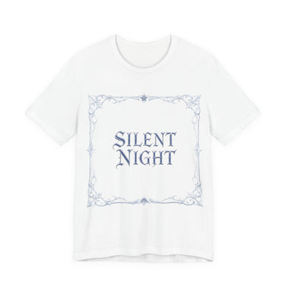 Silent Night Christmas Tee (Light Mode)