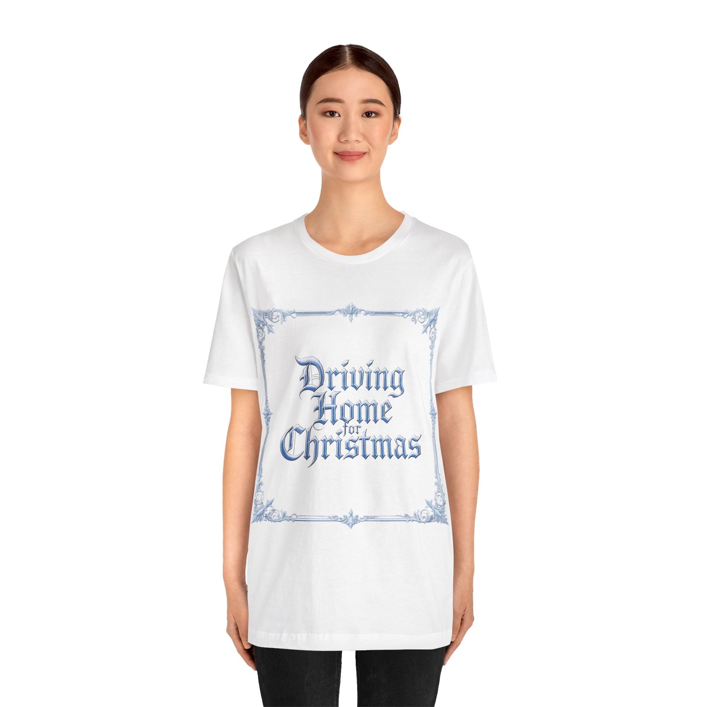 Driving Home for Christmas T-Shirt (Light Mode)
