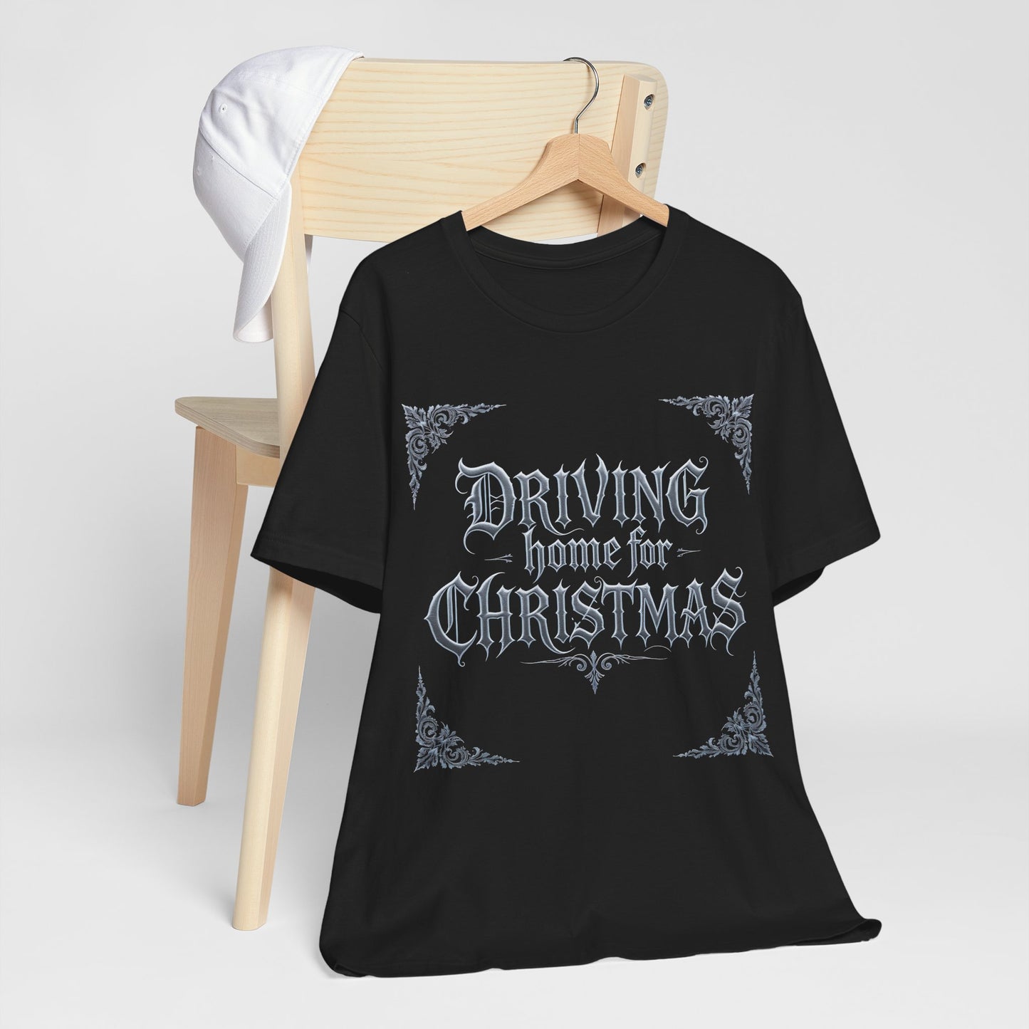 Driving Home for Christmas Tee (Dark Mode)