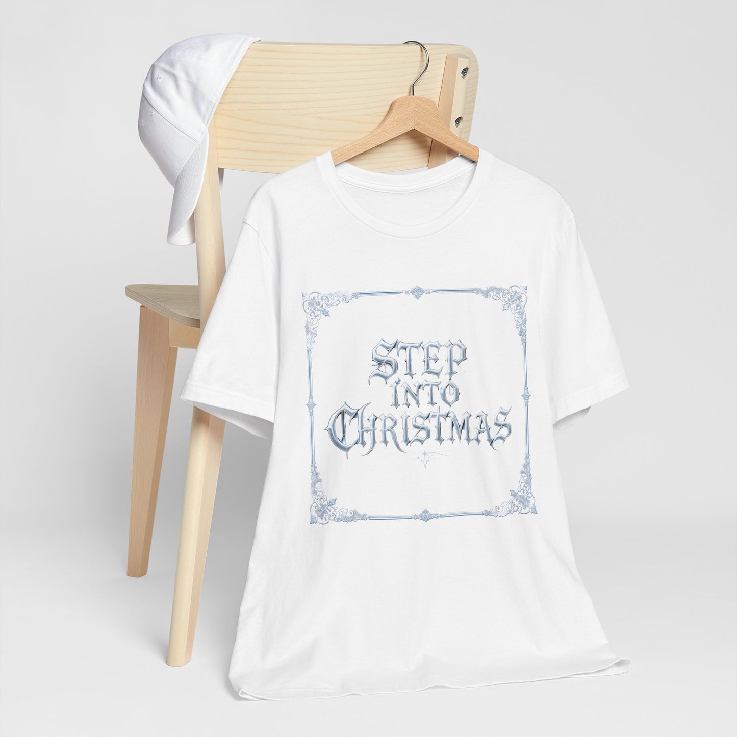 Step Into Christmas T-Shirt (Light Mode)