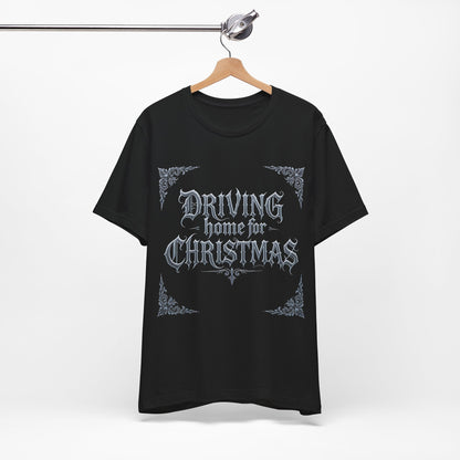Driving Home for Christmas Tee (Dark Mode)