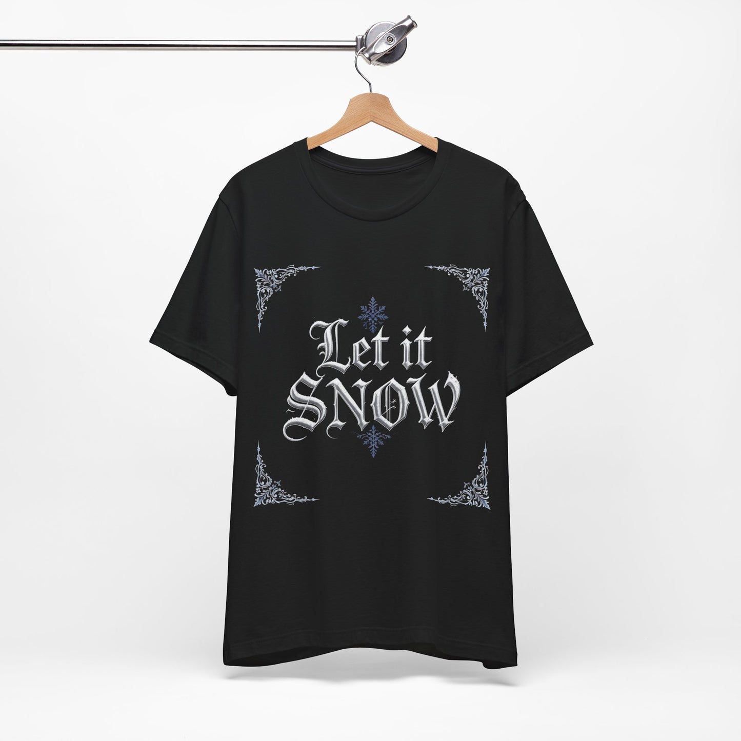 Let It Snow T-Shirt (Dark Mode)