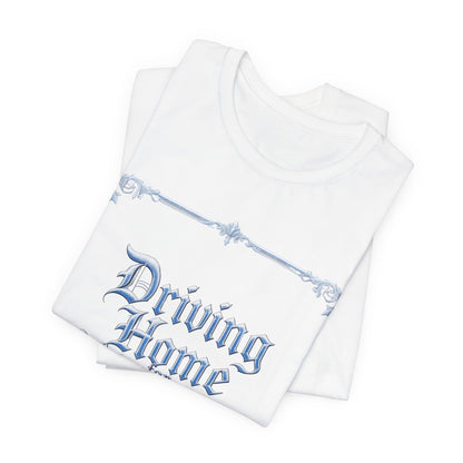 Driving Home for Christmas T-Shirt (Light Mode)