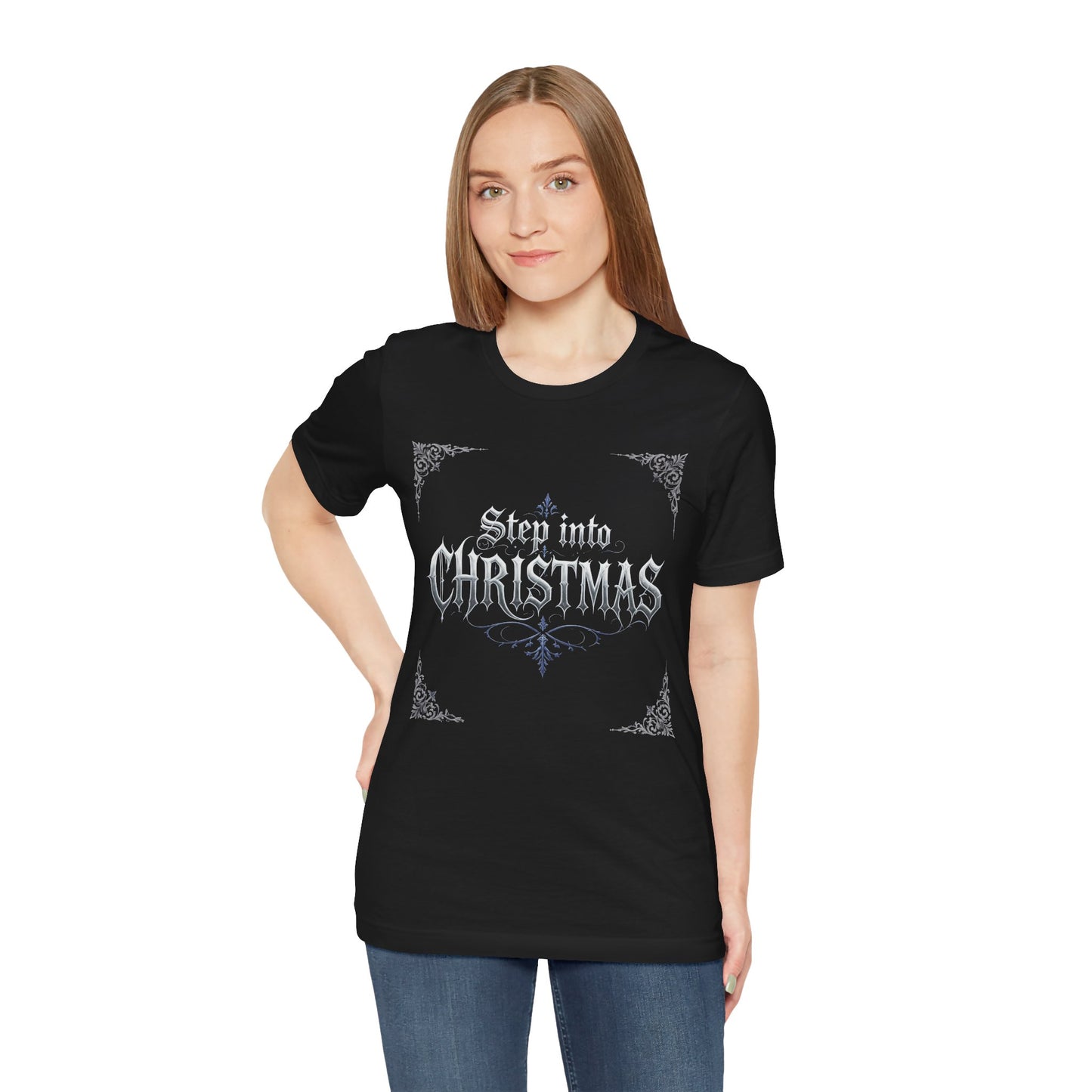 Step Into Christmas T-Shirt (Dark Mode)
