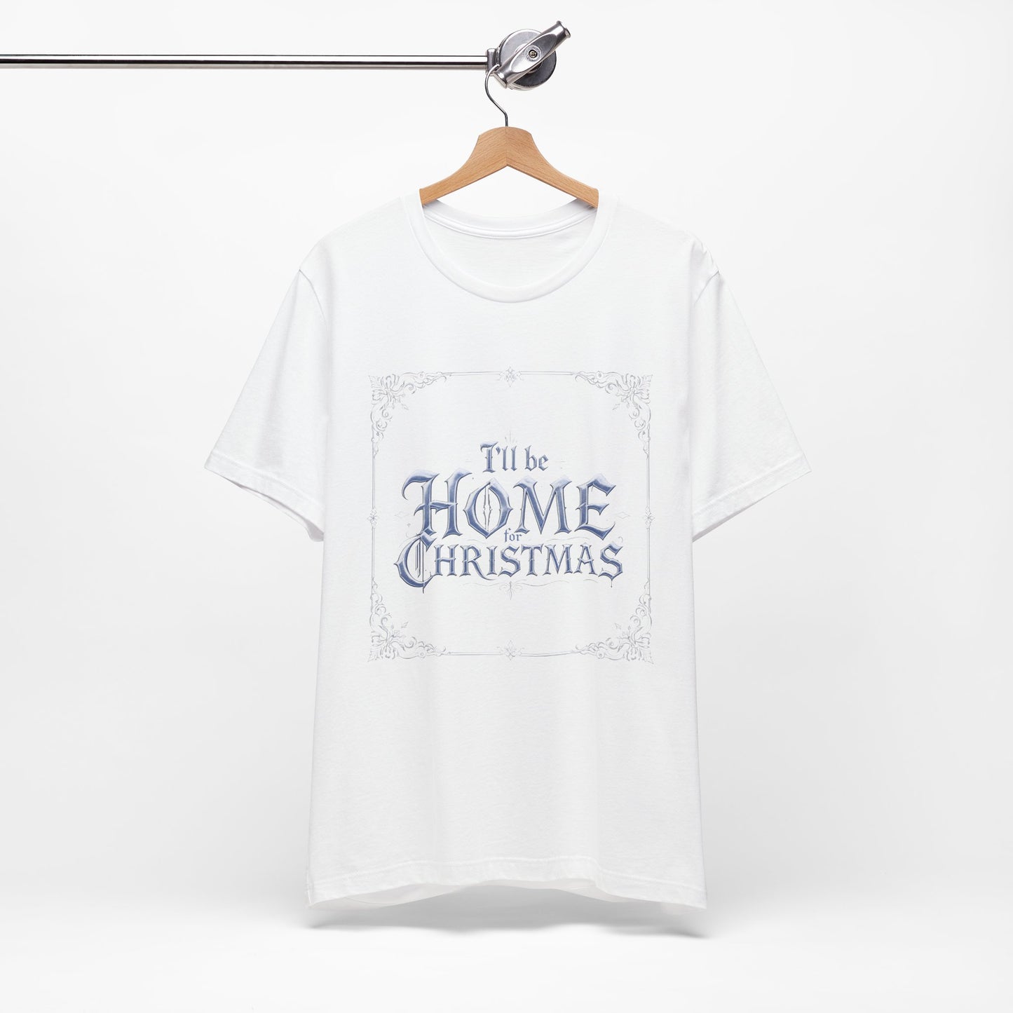 I'll Be Home for Christmas T-Shirt (Light Mode)