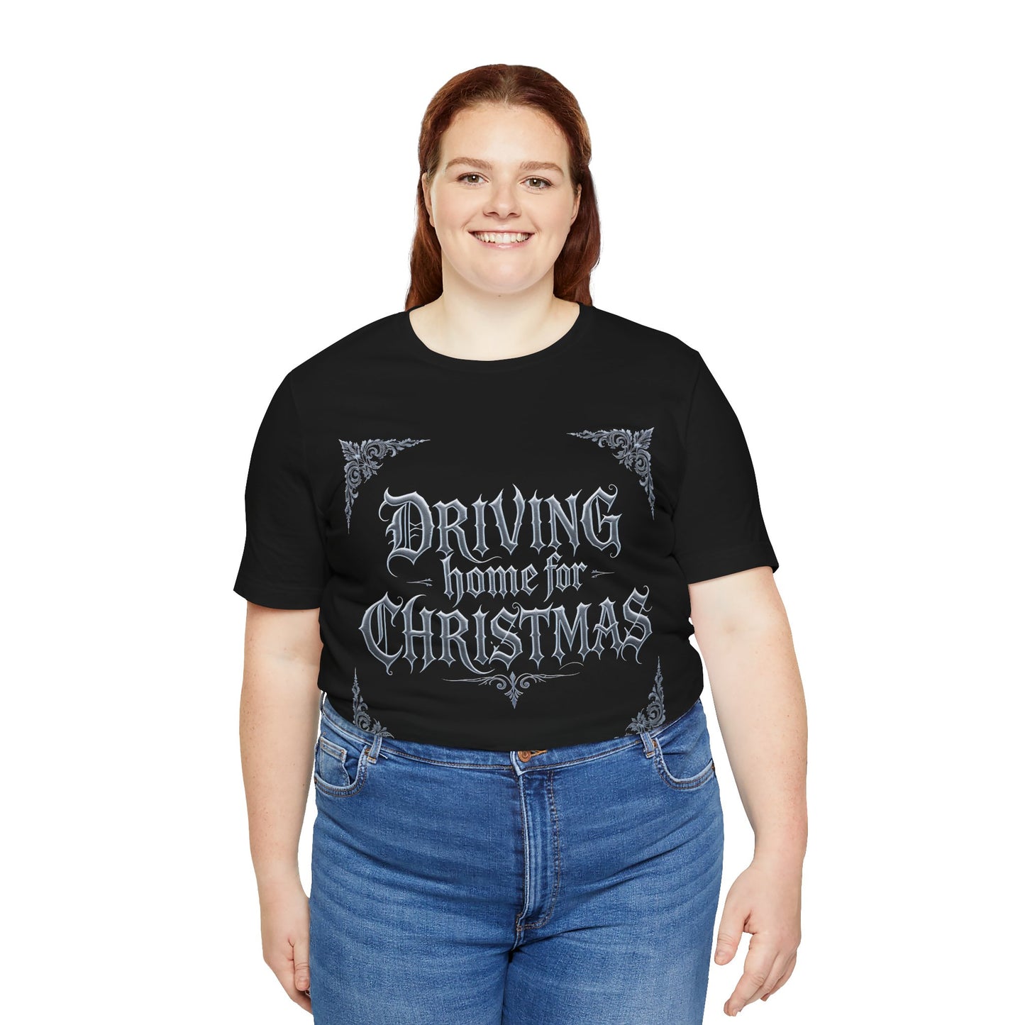 Driving Home for Christmas Tee (Dark Mode)