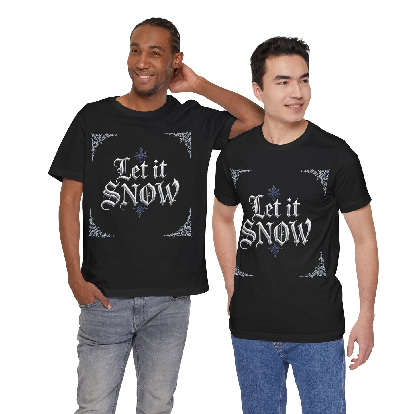 Let It Snow T-Shirt (Dark Mode)