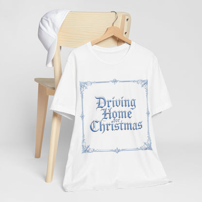 Driving Home for Christmas T-Shirt (Light Mode)