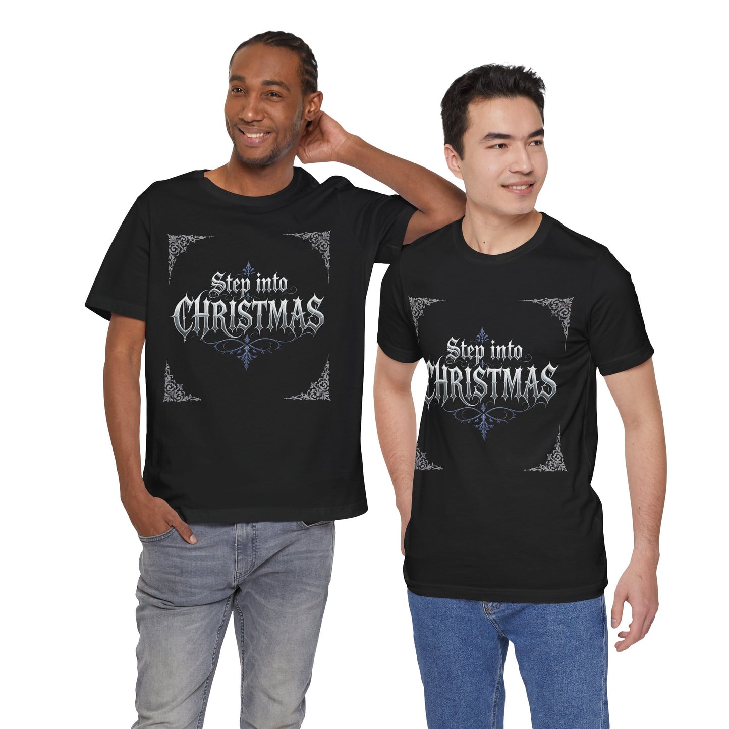 Step Into Christmas T-Shirt (Dark Mode)