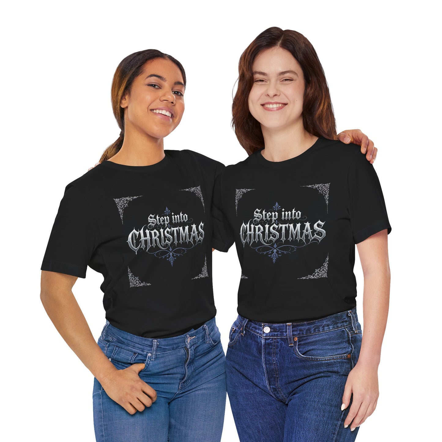 Step Into Christmas T-Shirt (Dark Mode)
