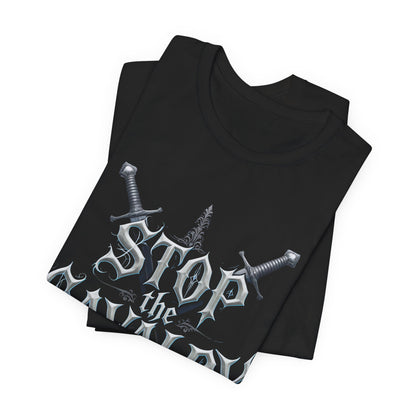 Stop the Cavalry T-Shirt (Dark Mode)