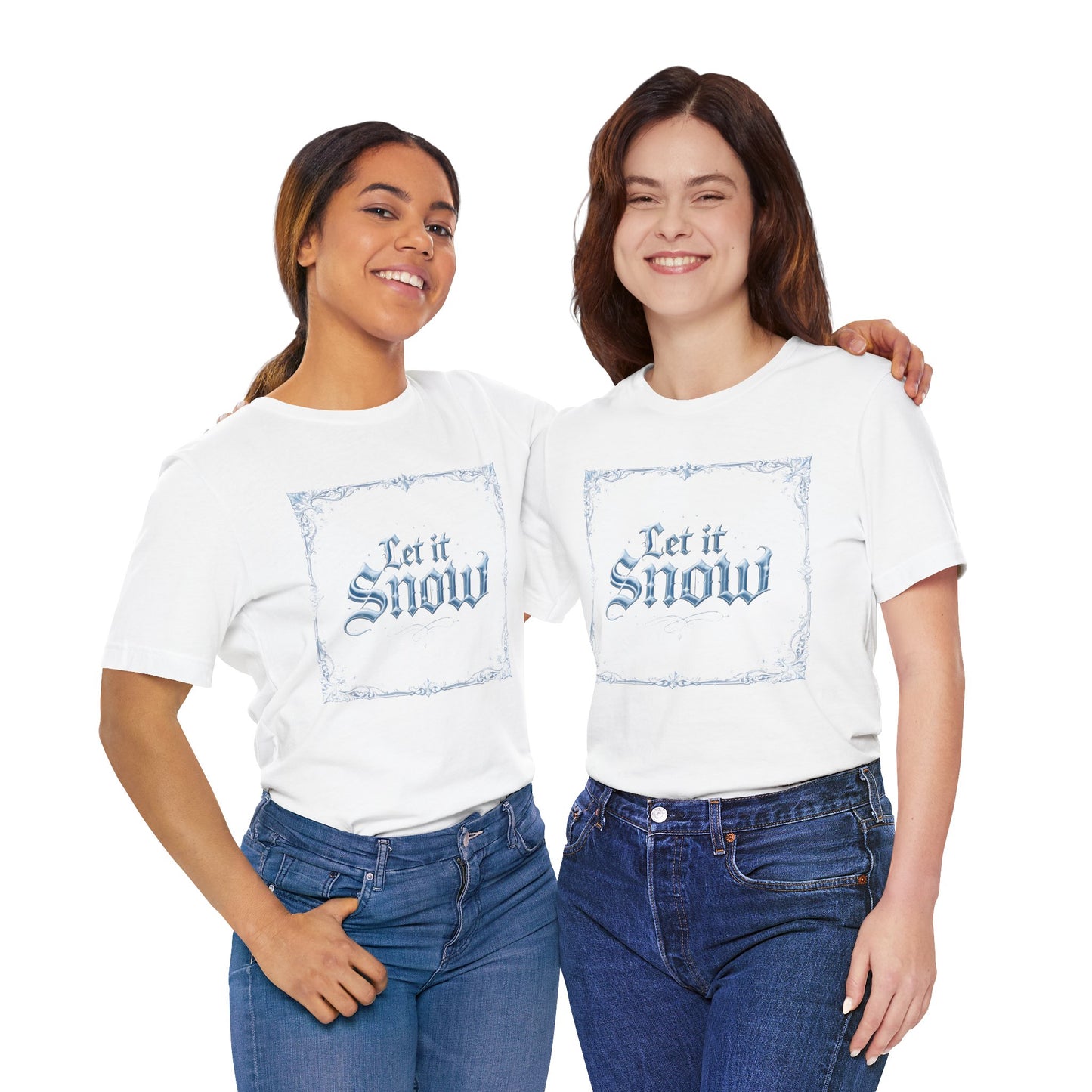 Let It Snow T-Shirt (Light Mode)