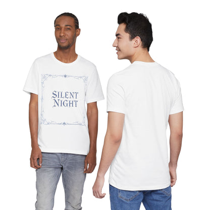 Silent Night Christmas Tee (Light Mode)