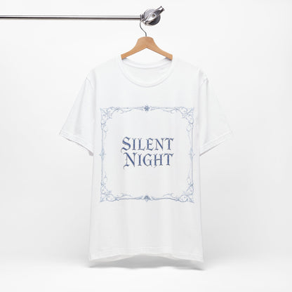 Silent Night Christmas Tee (Light Mode)