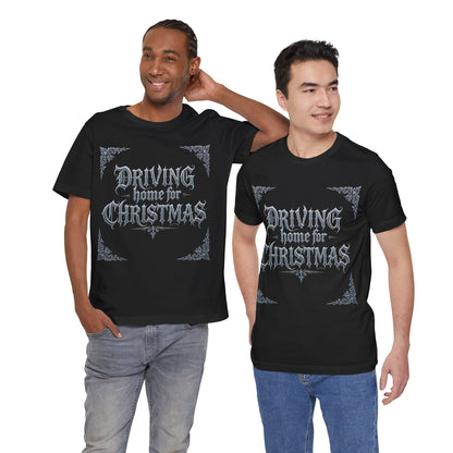 Driving Home for Christmas Tee (Dark Mode)